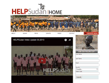 Tablet Screenshot of helpsudaninternational.org